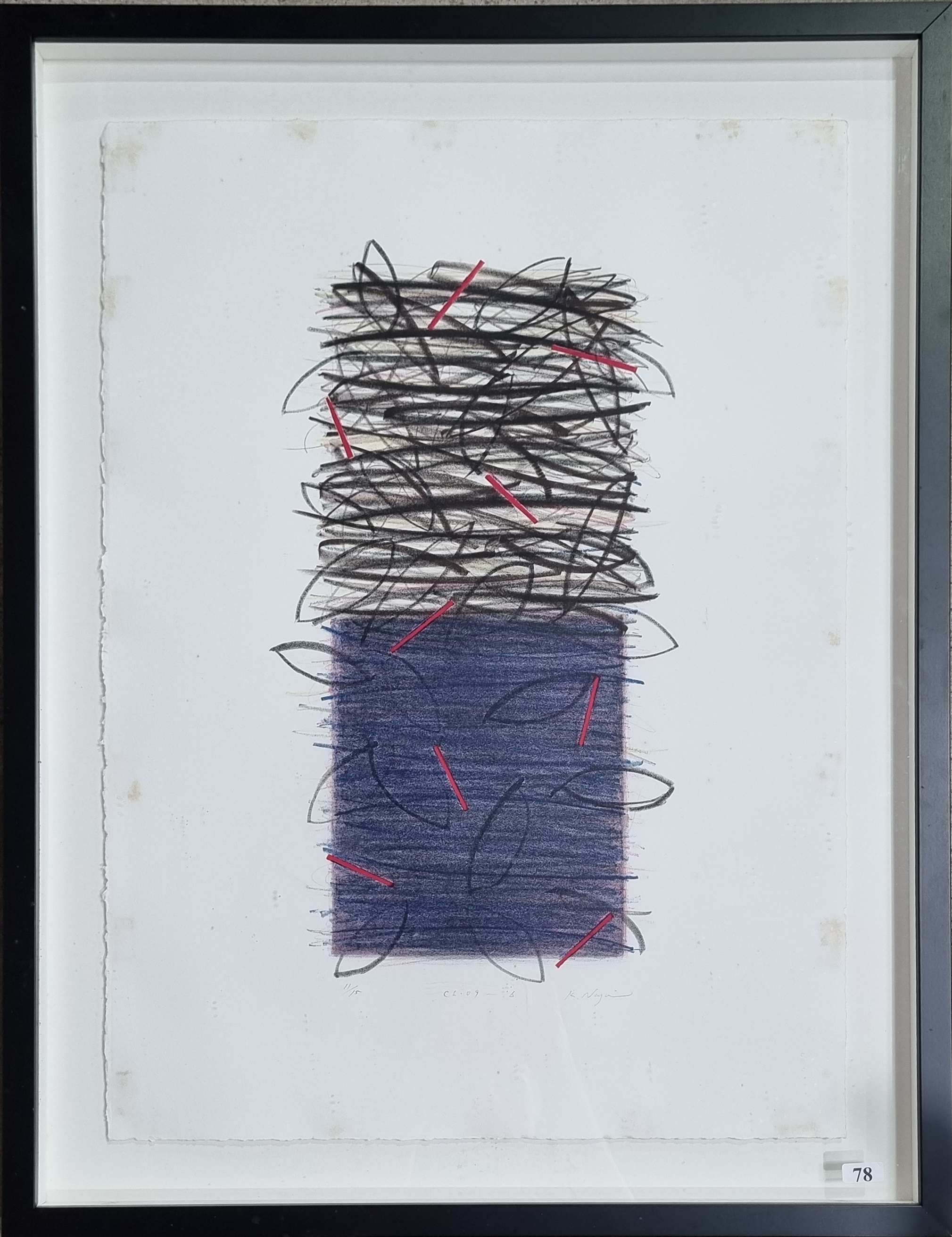 Artwork by Kenji Nagai, 'CL. 09.b', Made of lithograph