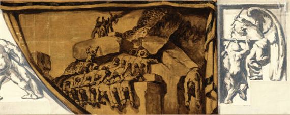 La paix ressuscité, esquisse pour la salle du conseil des Nations by José Mariá Sert y Badiá