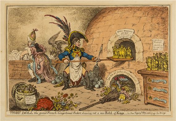 Tiddy-doll by James Gillray, 1808