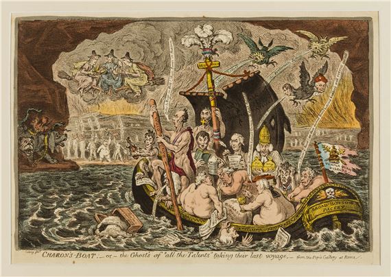 Charon's Boat. -or- the Ghost's of "all the Talents" taking their last voyage