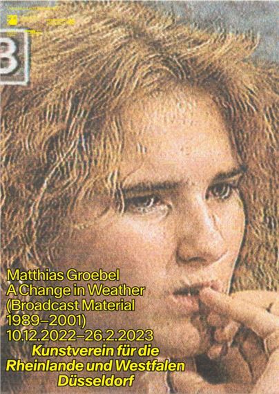 Matthias Groebel: A Change in... | Exhibitions | MutualArt