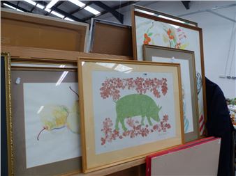 A GROUP OF STILL LIFE WATER COLOUR STUDIES - David Harding