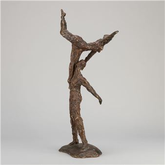 Tanzendes Paar - Udo von Oven