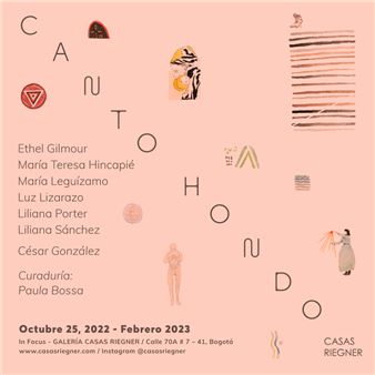 Canto hondo - Galeria Casas Riegner