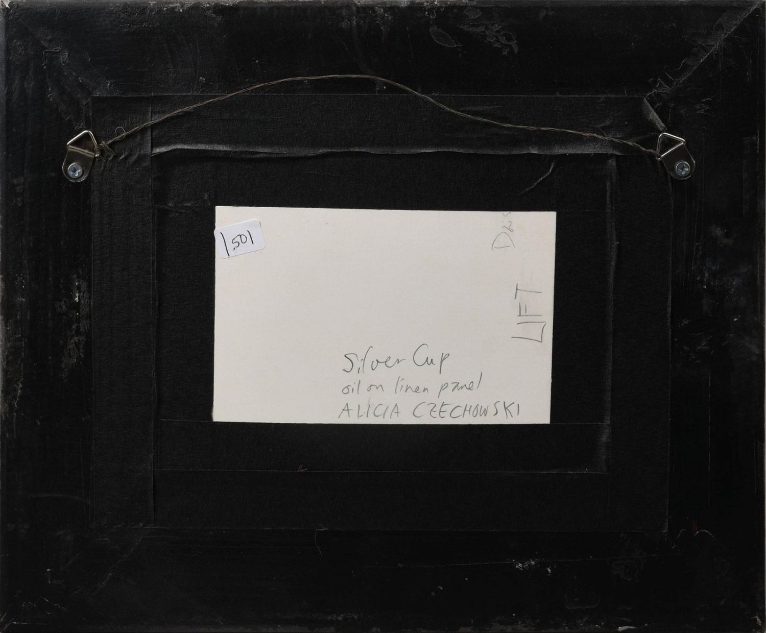 Artwork by Alicia Czechowski, Silver Cup, Made of Oil on linen panel