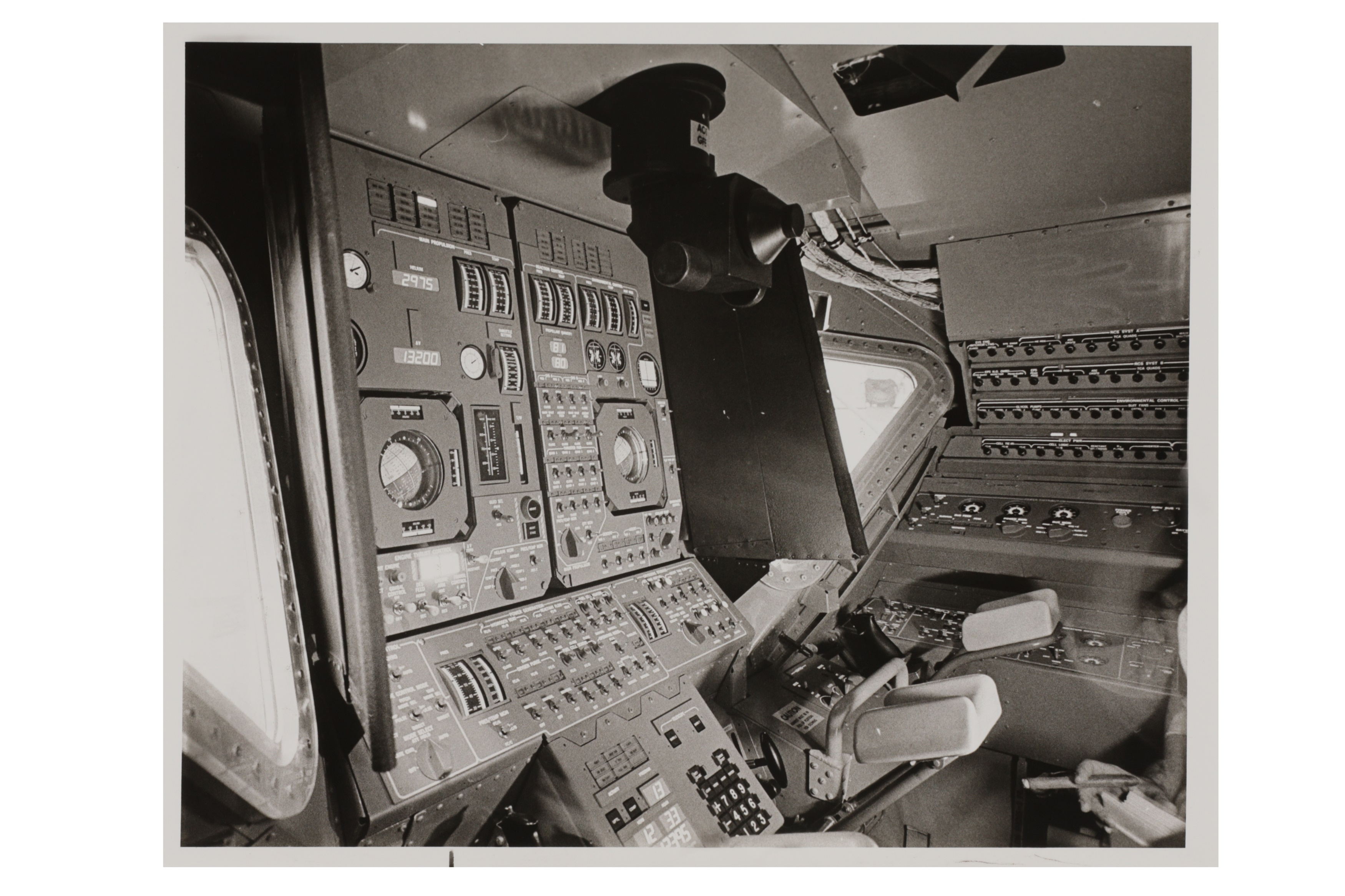NASA | Interior View of The Lunar Excursion Module | MutualArt