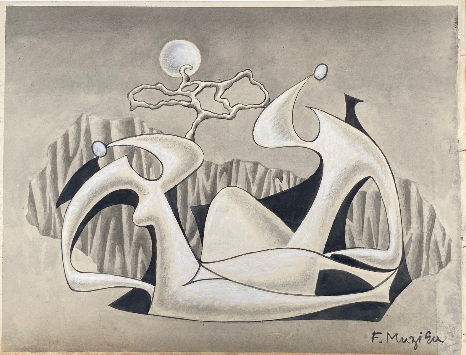 Frantisek Muzika | surreal composition | MutualArt