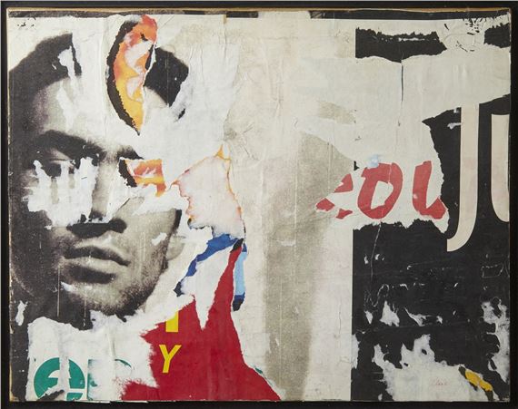 Bagneux. by Jacques Villeglé, 1991