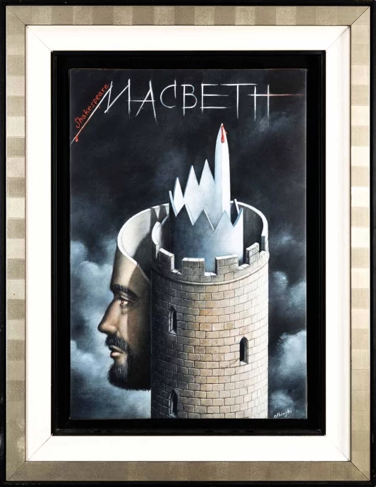 Macbeth by Rafal Olbinski, 1990