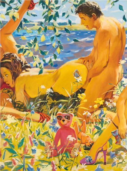 From the prioject «Total painting» (fragment) by Alexander Vinogradov, 2001