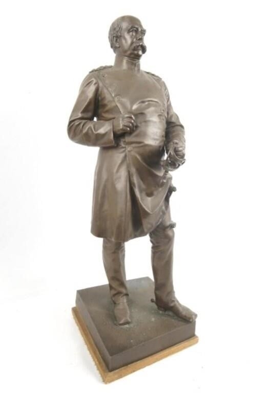 Hugo Wilhelm Fritz Schaper | Bronze of Bismarck | MutualArt
