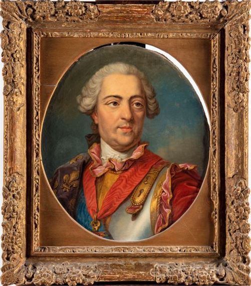 Louis Michel Van Loo Portrait Of Louis Xv King Of France 1707