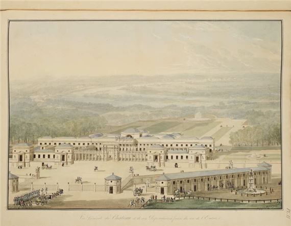 Project of a House of Pleasure for His Majesty the King of Wurtemberg by Pierre-François-Léonard Fontaine, 1819