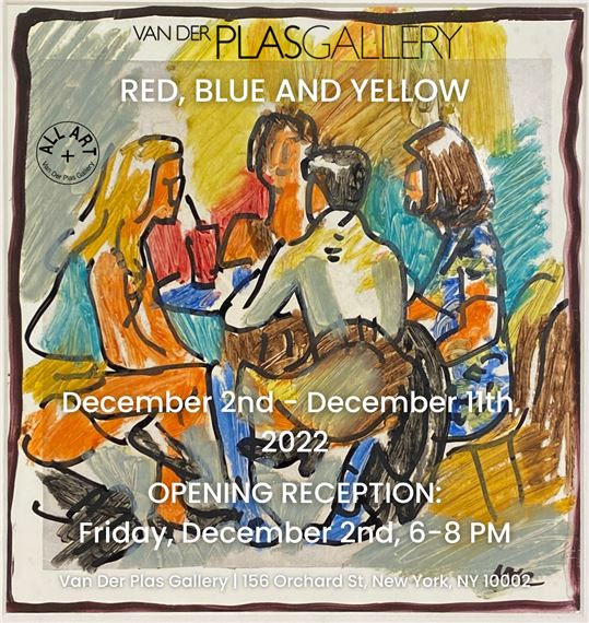 Red, Blue and Yellow - Van Der Plas Gallery