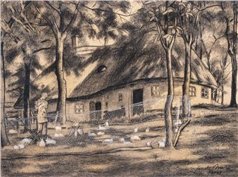 Among rabbits - Feszty Masa