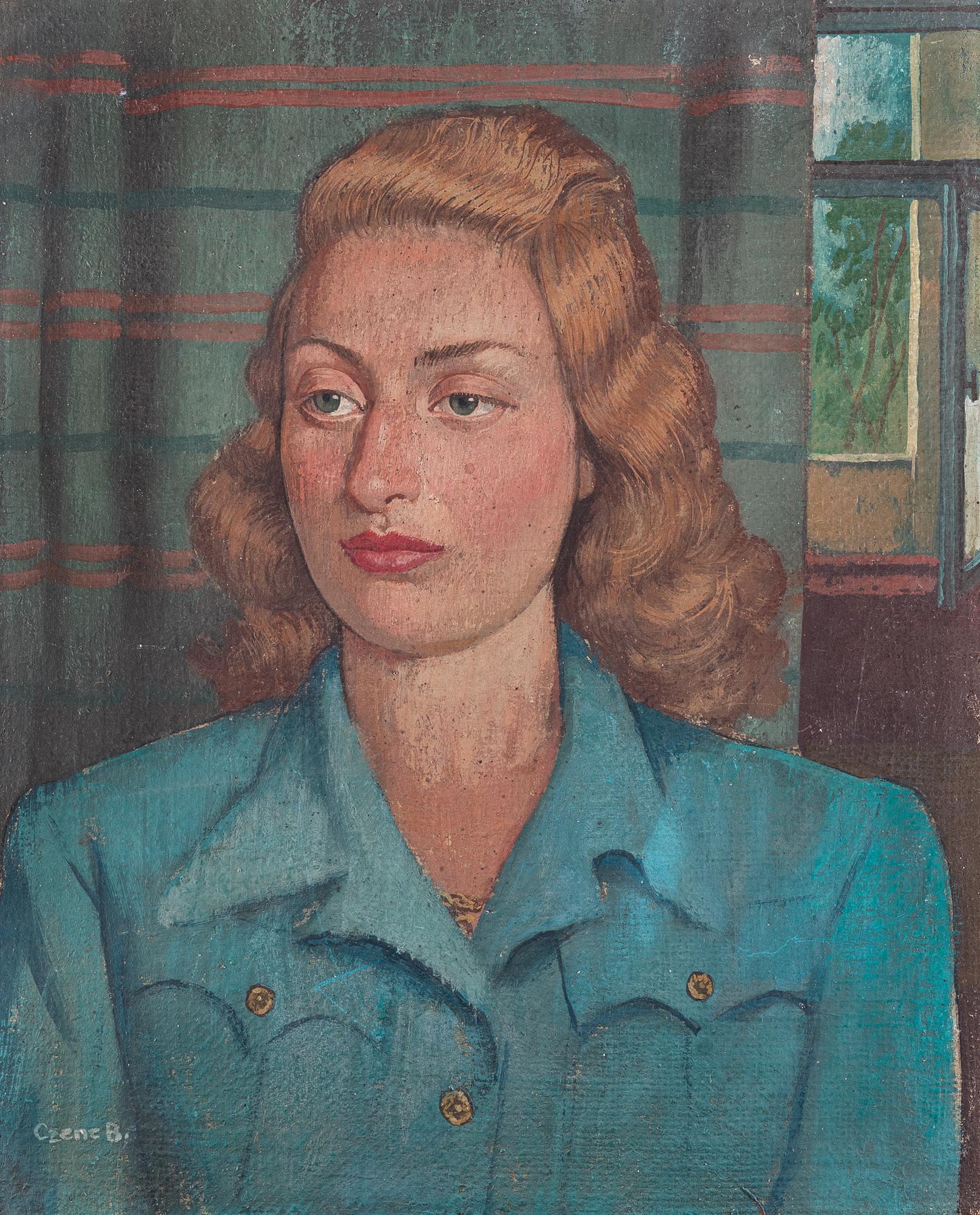 Béla Czene Oil on canvas glued to cardboard MutualArt