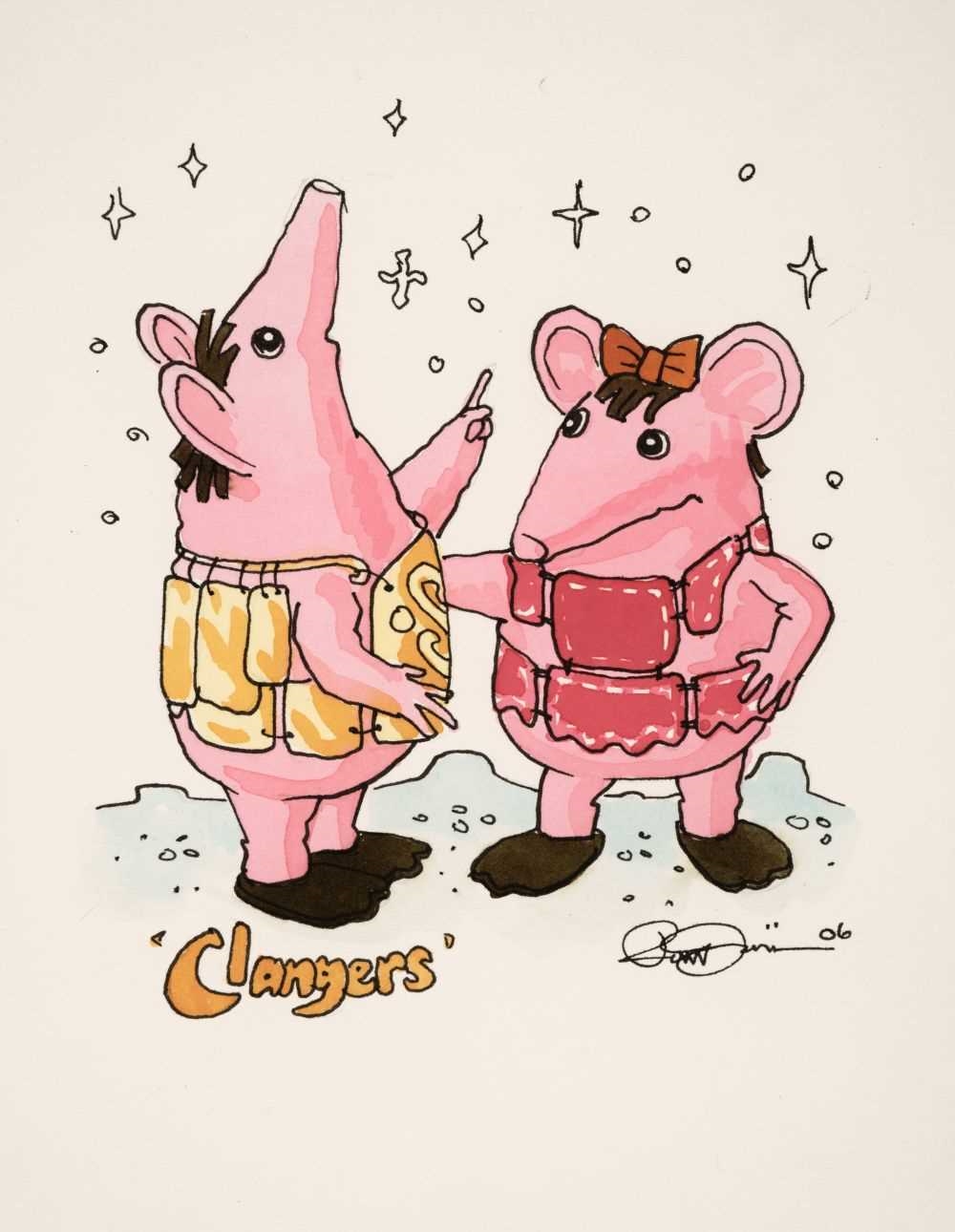 Clangers by Peter Firmin, 2016