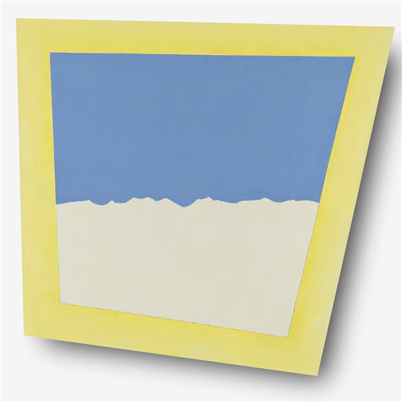 Skyline in Yellow Frame / Skyline in Yellow Frame by J.C.J. van der Heyden, dated 1998