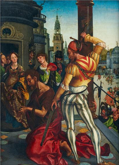 The Beheading of Saint John the Baptist by Adriaen van Overbeke
