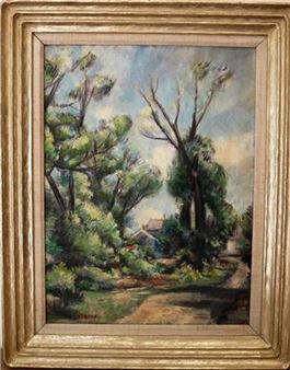 Landscape, - Abraham Harriton