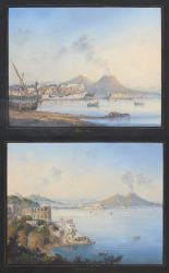 Vues de Naples - Travail Italien