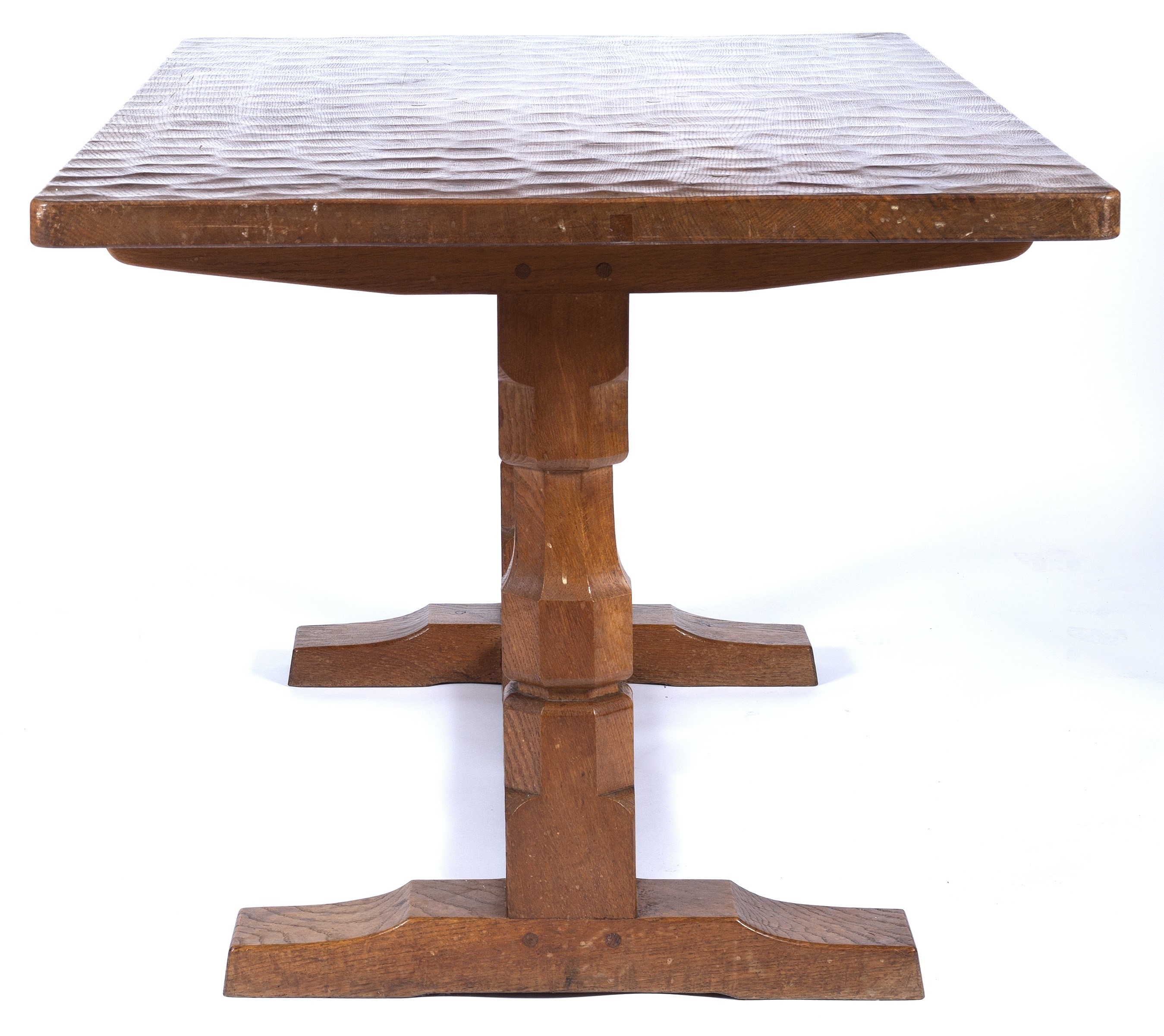 Robert Thompson | Mouseman refectory table, circa 1940 oak, the ...