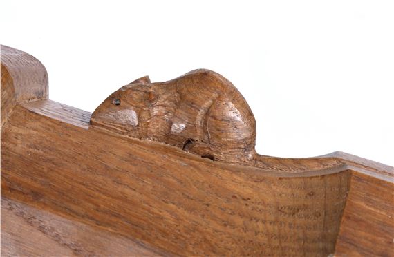 Robert Thompson | Mouseman refectory table, circa 1940 oak, the ...