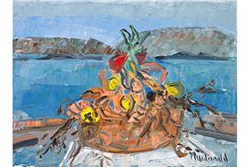 Frances Macdonald explores the wild coast in The Scottish Gallery exhibition