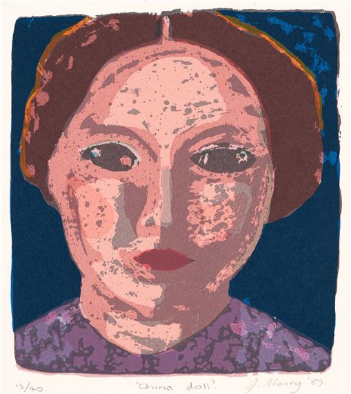 China Doll, ; Woman With Red Hair, 1988