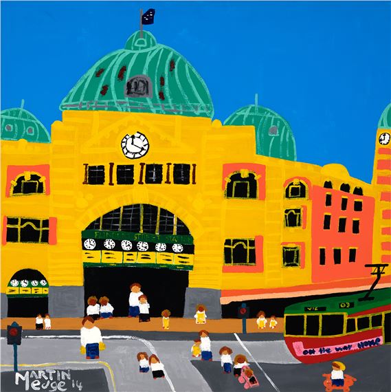 Flinders Street Station by Martin Edge, 2014