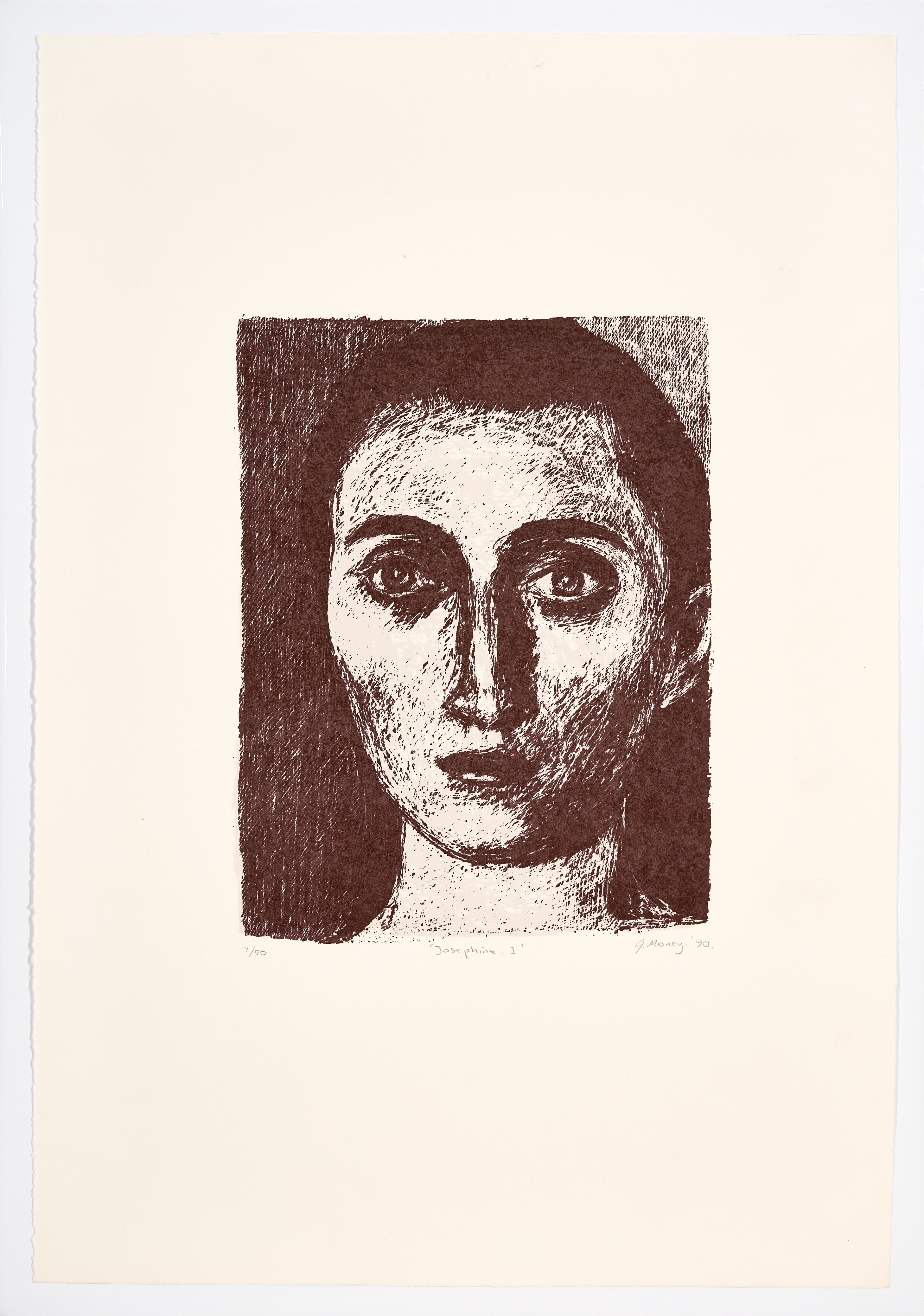 Artwork by John Money, Josephine I,  ; Josephine II, Made of screenprint