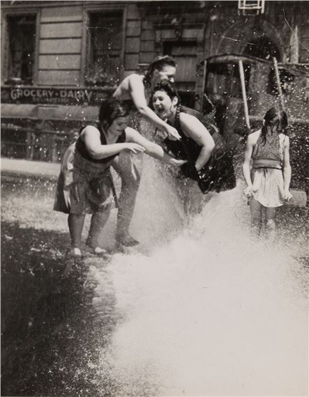 Summer by Weegee, printed 1960s