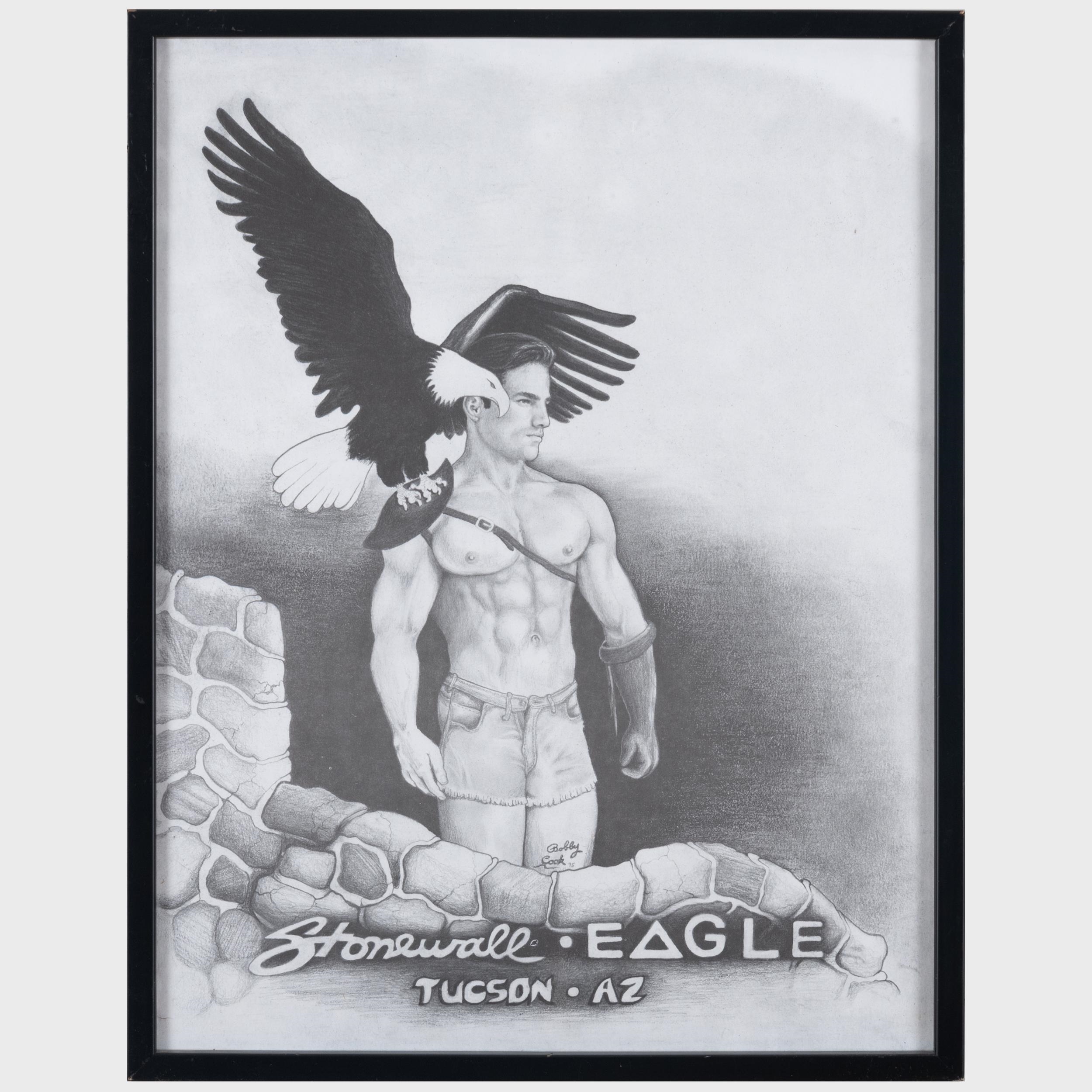 Bobby Cook Stonewall Eagle Drawing MutualArt