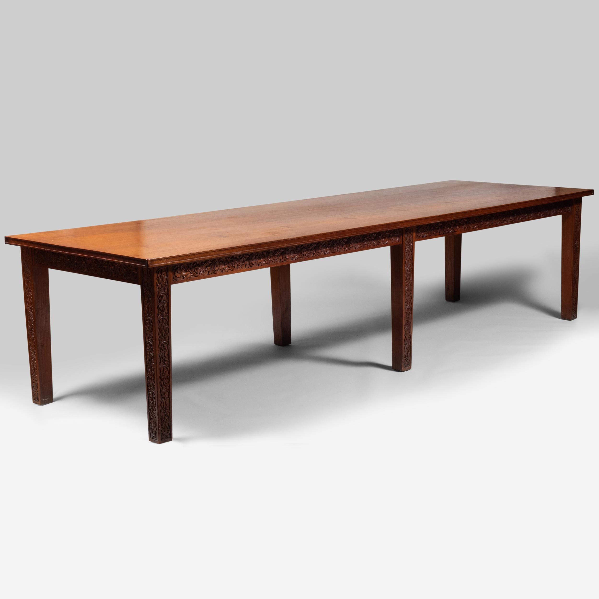 Lockwood de Forest Attributed to Lockwood de Forest Carved Teak