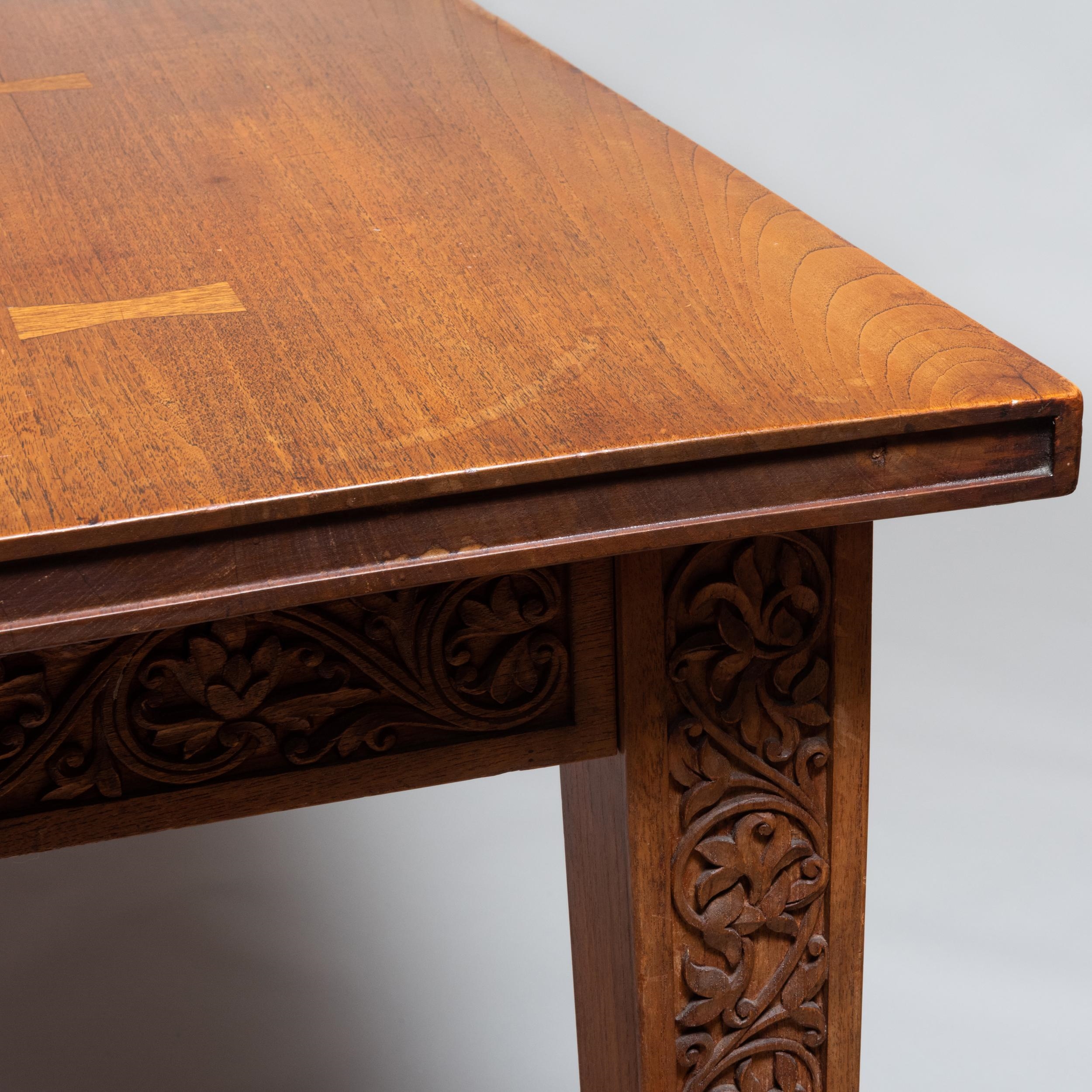 Lockwood de Forest Attributed to Lockwood de Forest Carved Teak