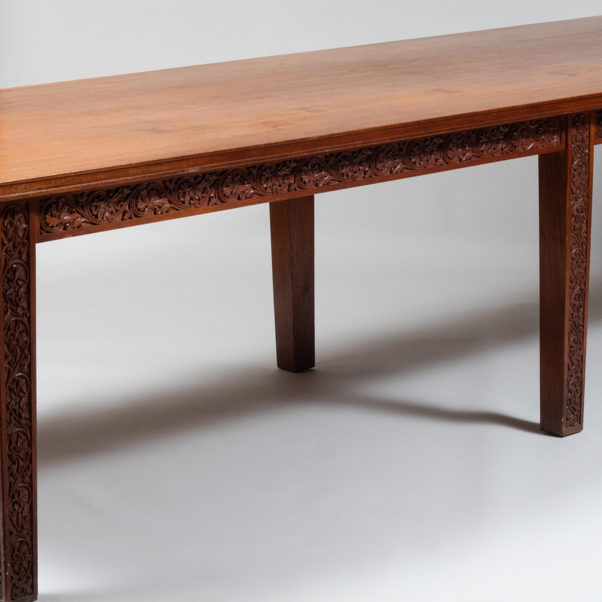 Lockwood de Forest Attributed to Lockwood de Forest Carved Teak