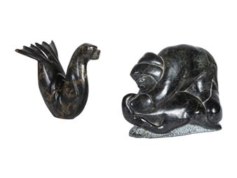 carved stone - Jimmy Pitaloosie