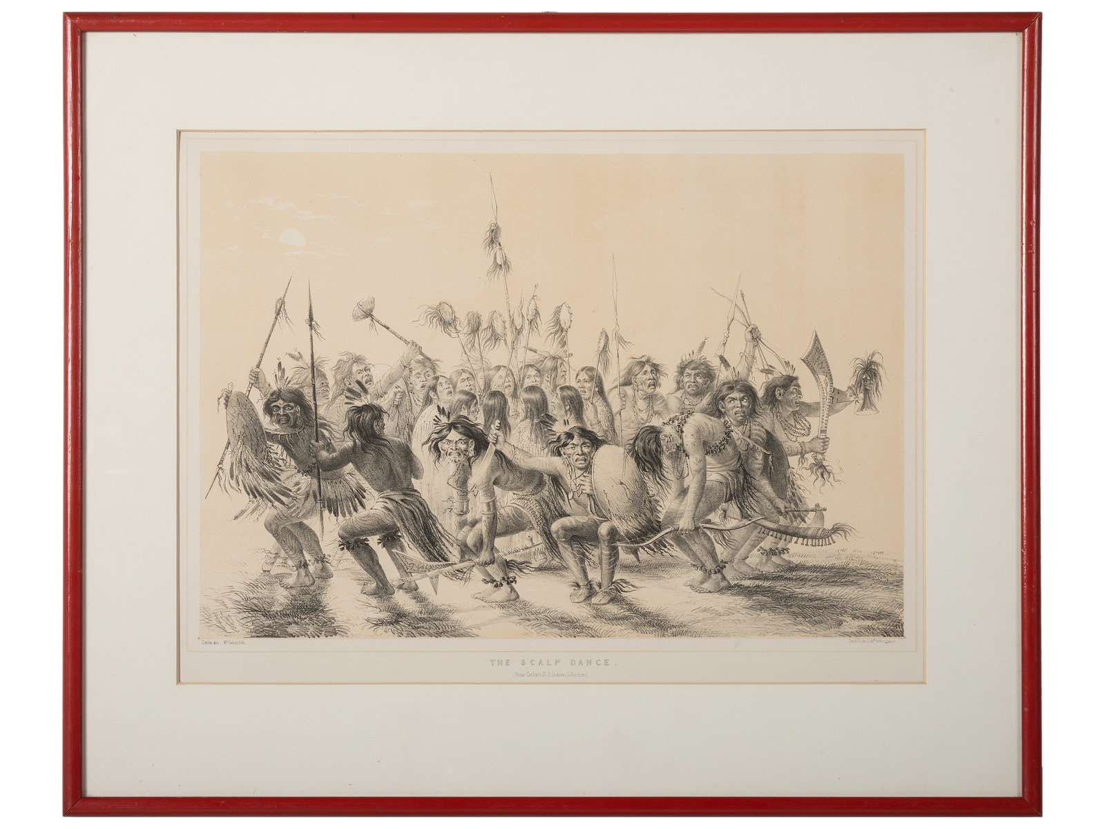 George Catlin | The Scalp Dance | MutualArt