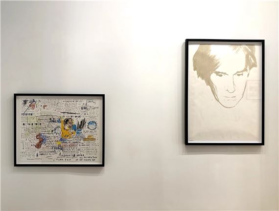 Basquiat/Warhol - Upsilon Gallery, NY (23 E 67th Str.)