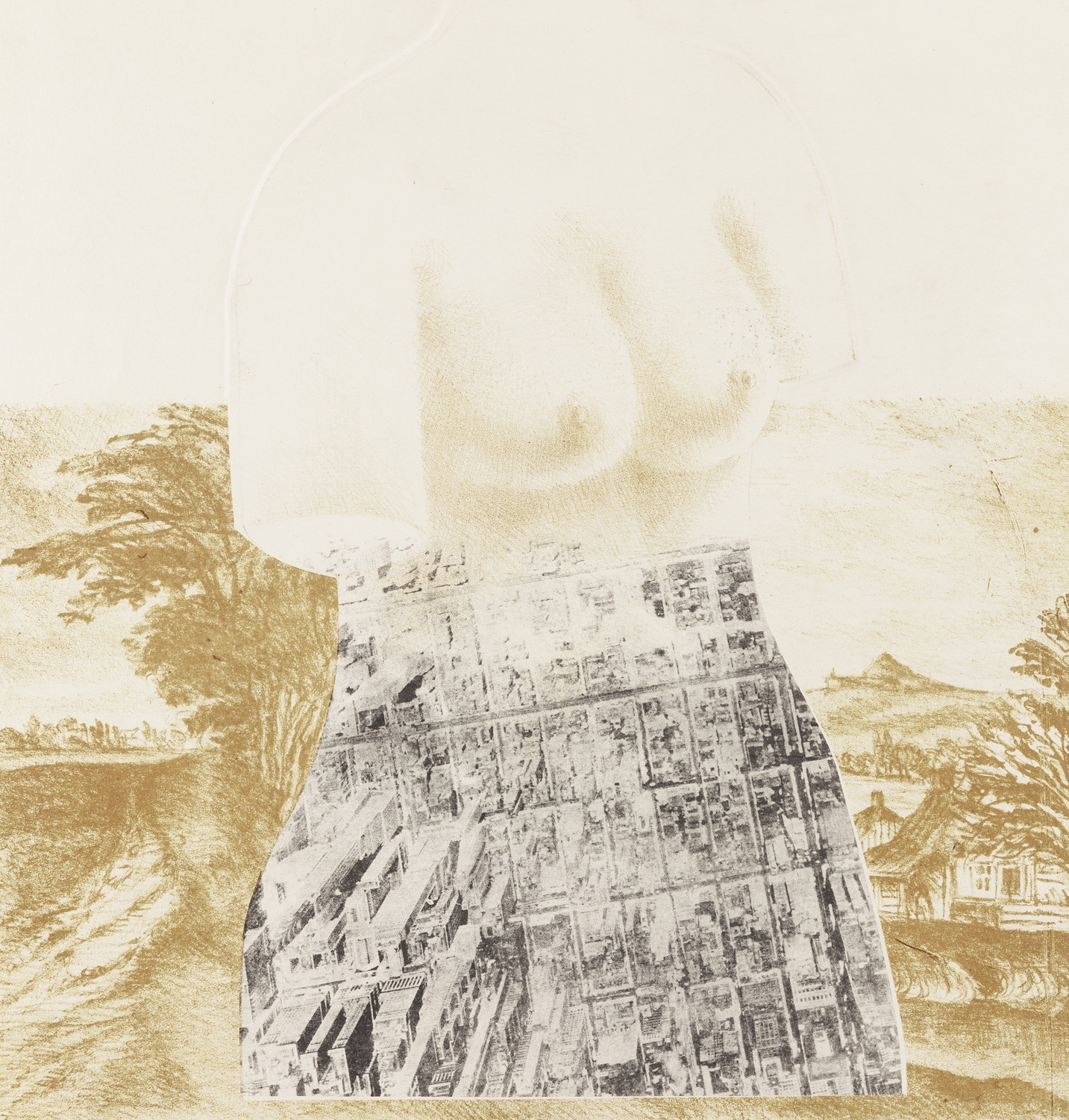 Artwork by Włodzimierz Kunz, Icon XXI, Made of lithography/paper