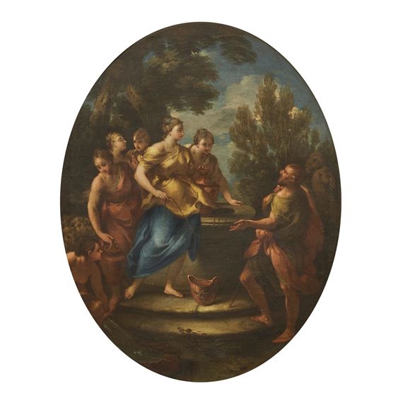 Michele Rocca | JACOB AND RACHEL AT THE WELL | MutualArt