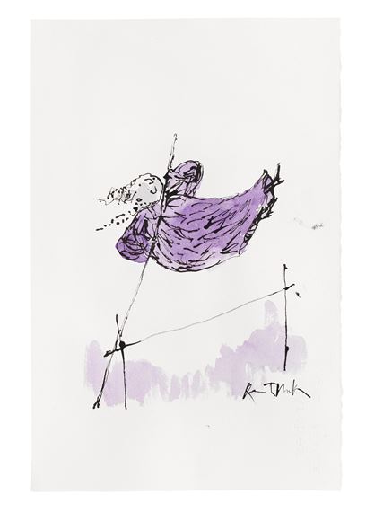 Quentin Blake | Pole Vault (2022) | MutualArt