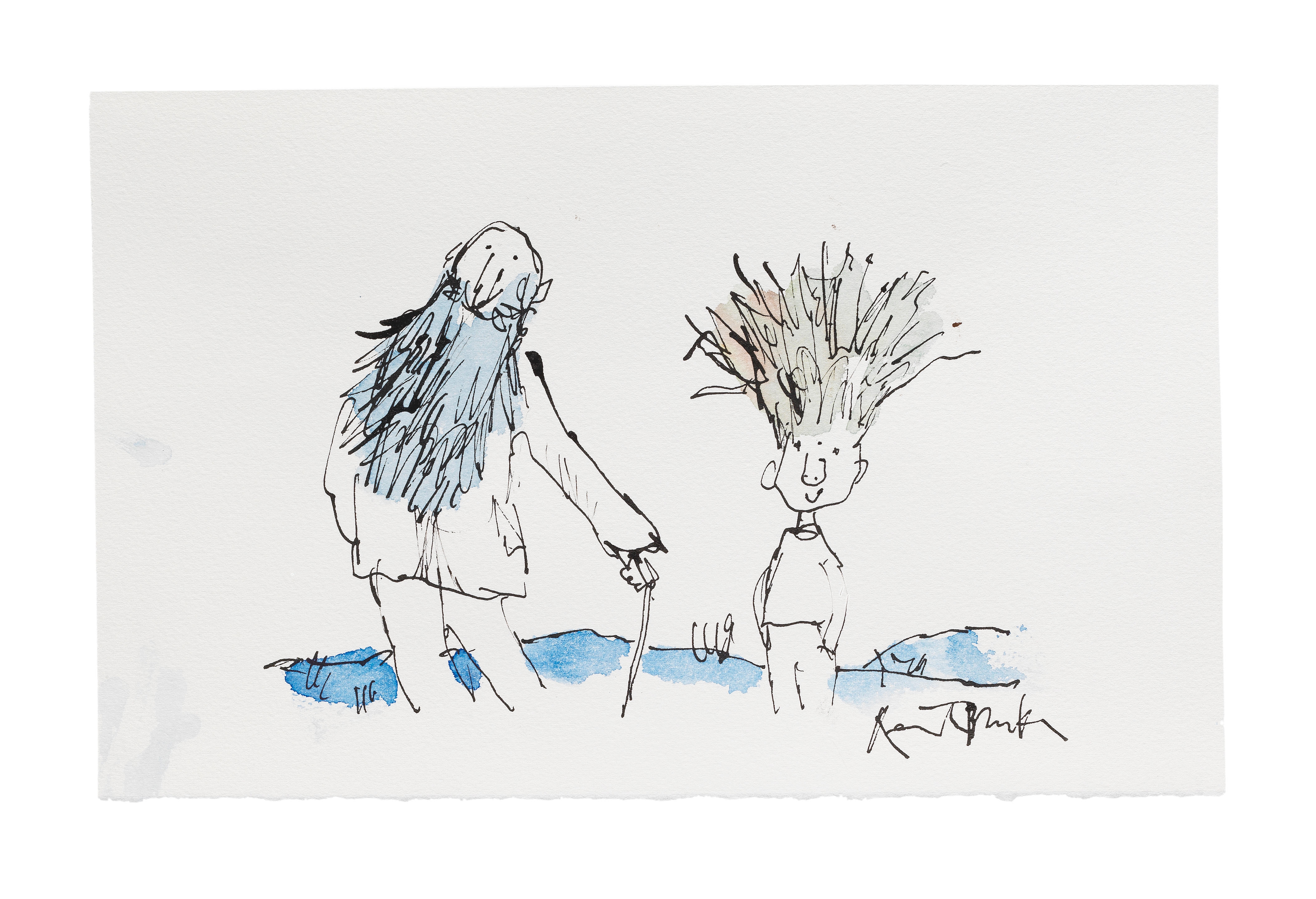 Quentin Blake | Hair and Beard (2022) | MutualArt