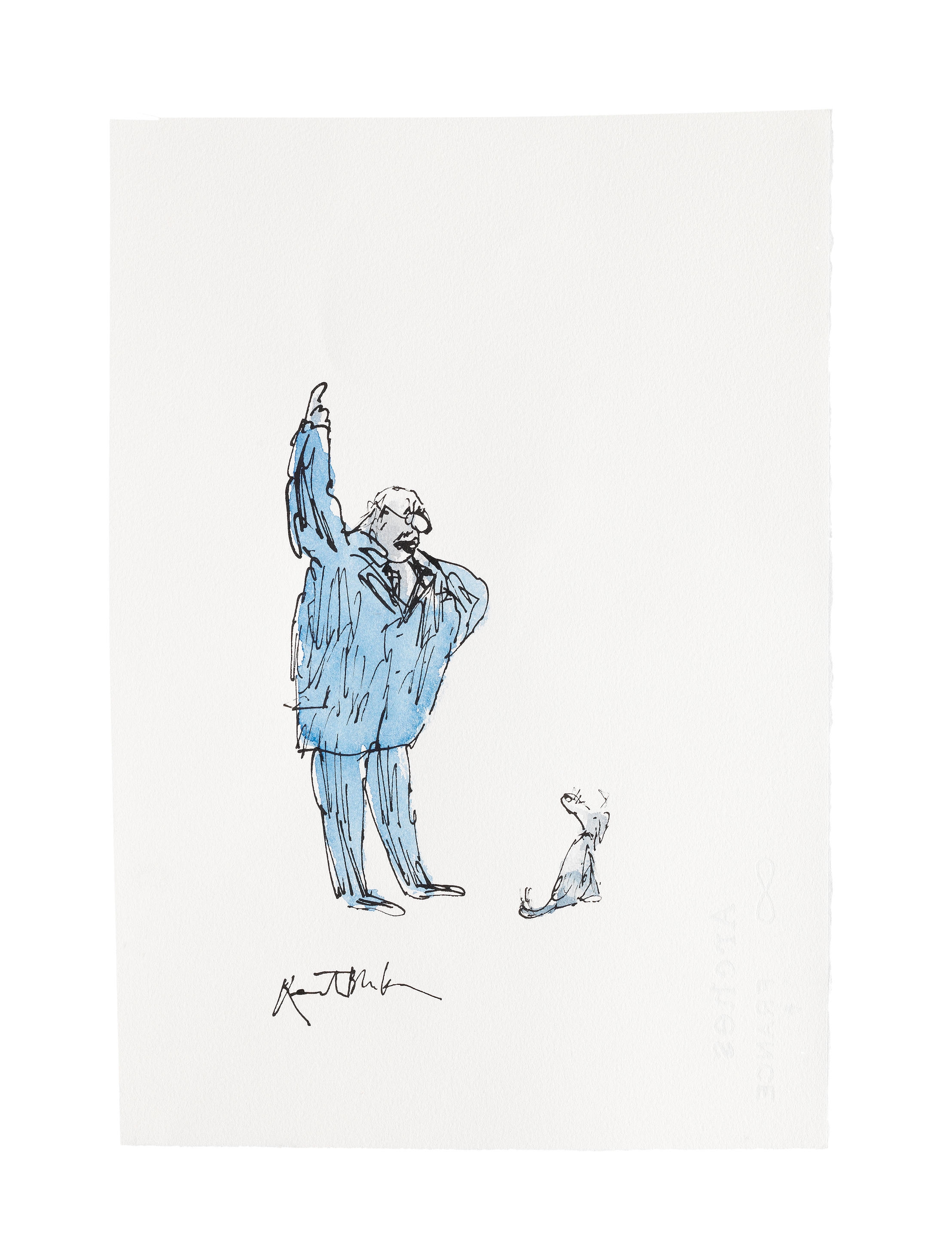 Quentin Blake | In Training (2022) | MutualArt