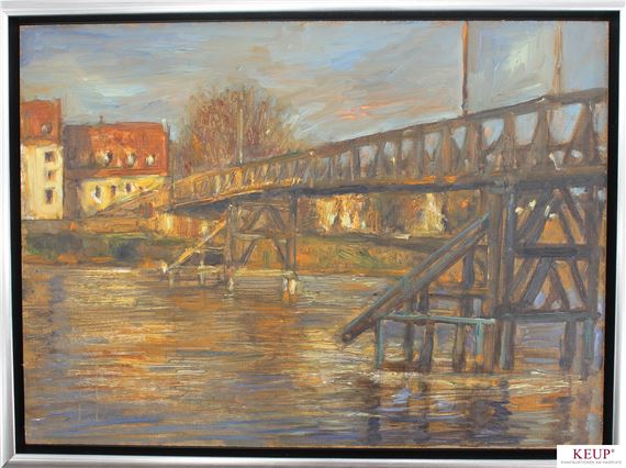 Regensburg - Eiserner Steg by Gerhard Prechtl