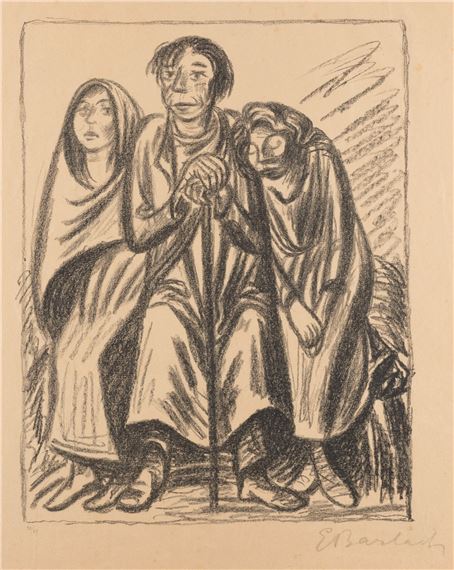 RAST by Ernst Barlach, 1924