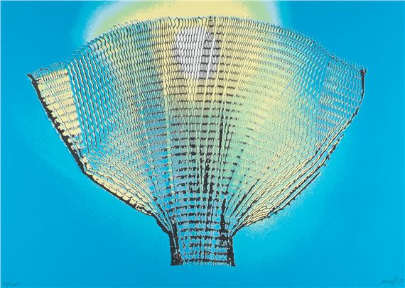 COLOUR WING by Heinz Mack, 1972