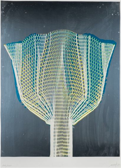 FLOWER FAN by Heinz Mack, 1972