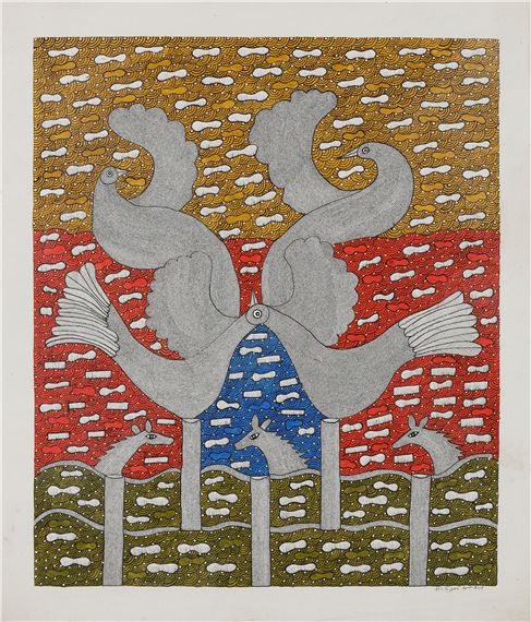 Untitled (Gond Art) by Suresh Kumar Dhurve, 2012