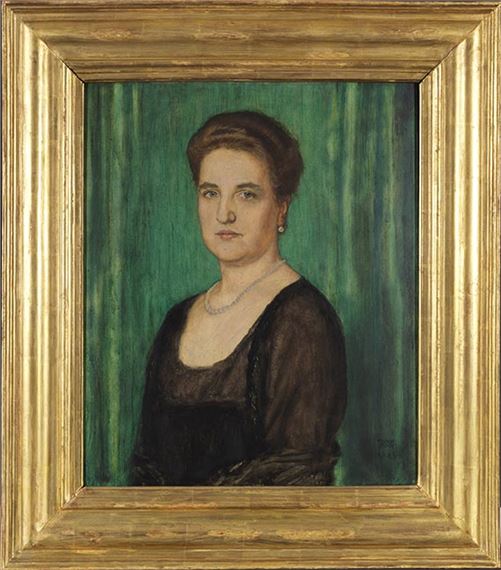 Damenbildnis (Martha Butzer)